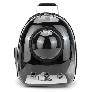 Breathable Transparent Pet Backpack Carrier for Cats and Small Dogs