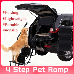 4 Steps Foldable Pet Ramp