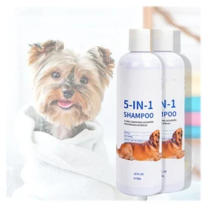 ATUBAN 16 floz 5 in 1 Dog Shampoo for Itchy Skin